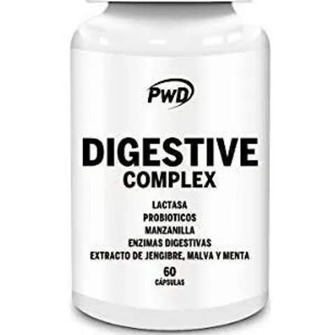 Pwd nutrition digestive complex 60cap. - pwd nutrition – imagen 2