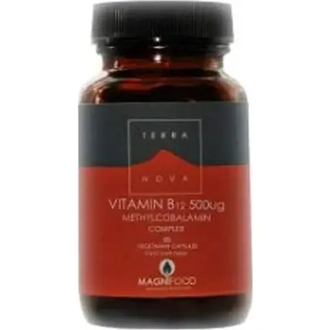 Terranova Vitamina B12 500 mg Complex 50 VCaps – imagen 3