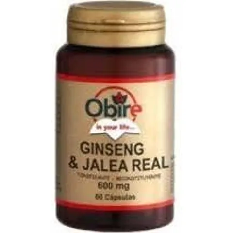 Obire ginseng y jalea real 60cap. – imagen 4