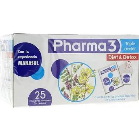 Bio3 Pharma3 Diet & Detox 25 Bolsitas – imagen 4