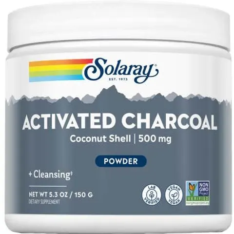 Solaray Carbón Activado de Coco 75 gr 75 gr – imagen 4