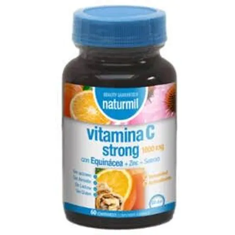 Naturmil Vitamina C Strong 1000 60comp – imagen 2