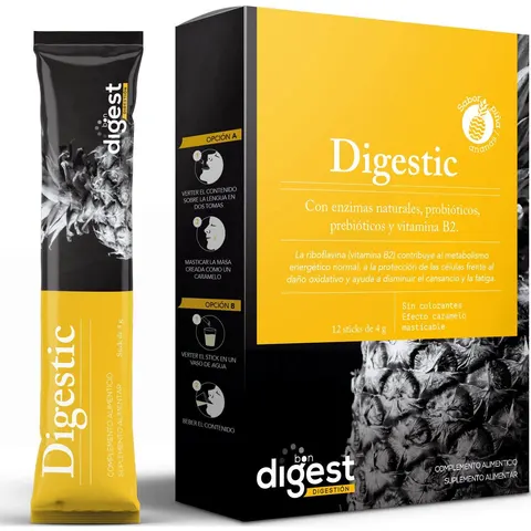 Herbora Digestic 12 Sticks 4g – imagen 2