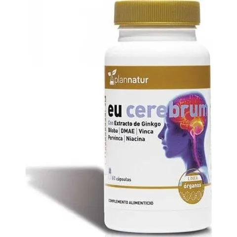 PLANNATUR Eu Cerebrum 60 caps – imagen 2