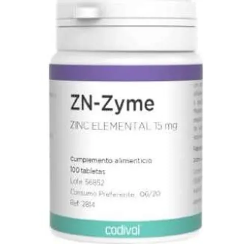 Codival zn-zyme 15mg. 100comp. – imagen 4