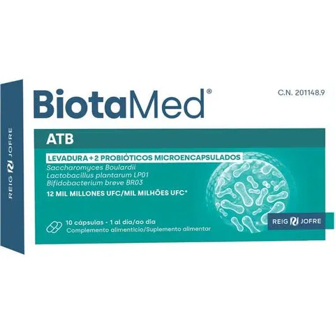 Forte pharma fortebiotic+ atb 10cap. – imagen 2