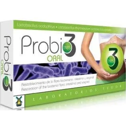 Laboratorios Tegor Probiotres 40 Cápsulas – imagen 2