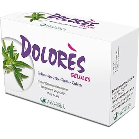 Vegemedica Dolores 60 caps – imagen 4