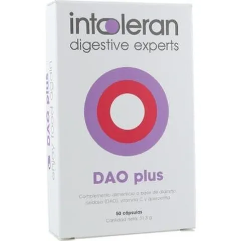 Intoleran Dao Plus 50caps – imagen 2
