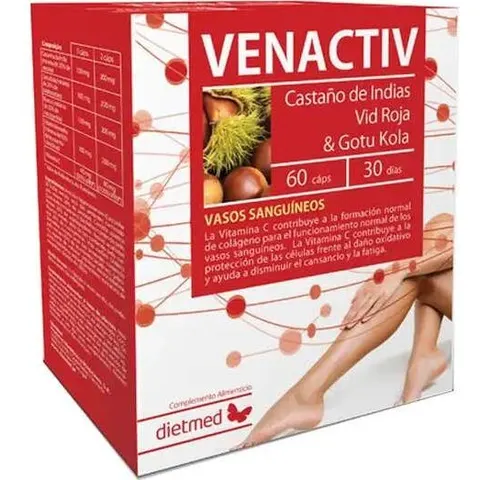 Dietmed VENACTIV 60 Caps – imagen 3