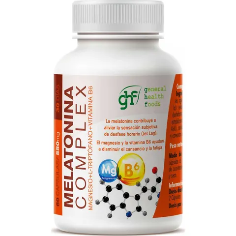 GHF Melatonina Complex 60 Tabs – imagen 3