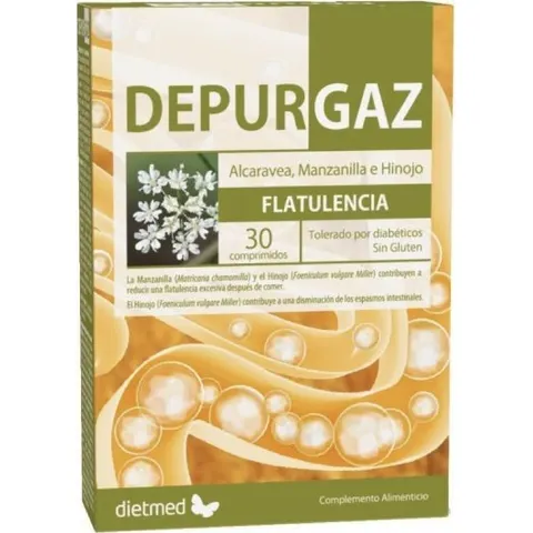 DietMed Depurgaz 30comp – imagen 3