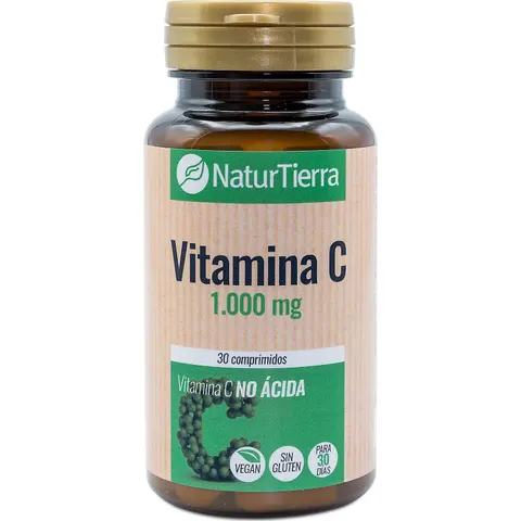 NaturTierra Vitamina C 30comps – imagen 2