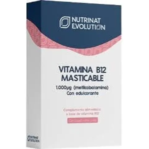 Nutrinat evolution vitamina b12 masticable 30comp. – imagen 3