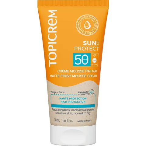 TOPICREM Sun Protect Crema Espuma SPF50+ 50 ml – imagen 5