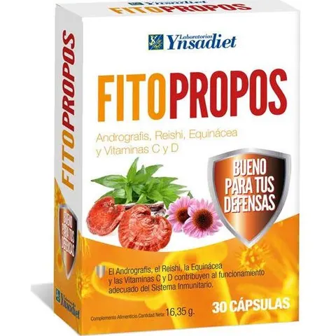 Ynsadiet Fitopropos 30 caps – imagen 2