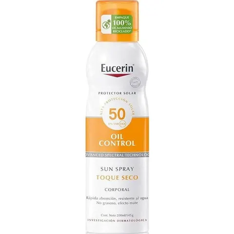 Eucerin Sun Oil Control Bruma Spf50 200 ml – imagen 2