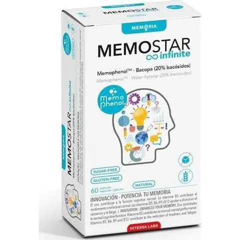 INTERSA Memostar Infinite 60caps – imagen 2
