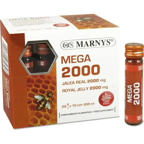Marnys Jalea Real Mega 2000 20x10ml – imagen 2