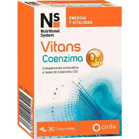 Ns ns vitans coenzima q10 30 comp – imagen 2