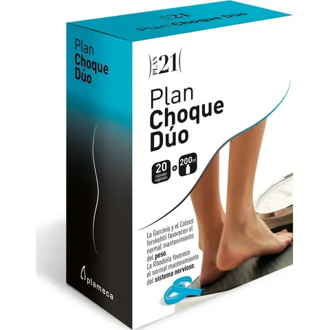 PLAMECA Plan Choque Dúo 200ml + 20 cápsulas – imagen 4