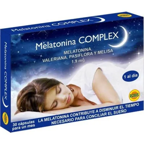 Robis melatonina complex 1,9mg 30caps. – imagen 2
