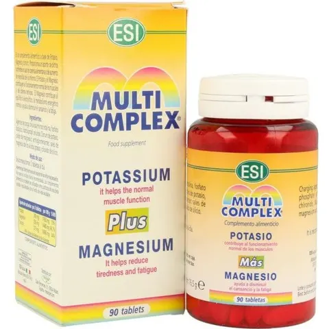 ESI Multicomplex Potasio-Magno 90 Tabletas – imagen 3