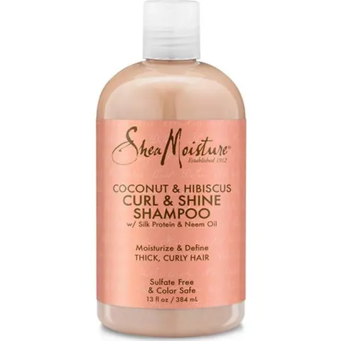 Shea Moisture Coconut & Hibiscus Curl Champú 384ml – imagen 4