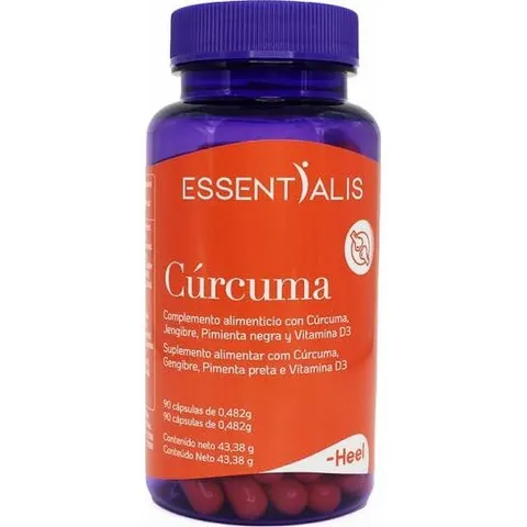 Essentialis Cúrcuma 90 Cápsulas – imagen 2