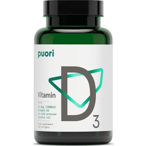 Puori Vitamina D 120caps – imagen 2