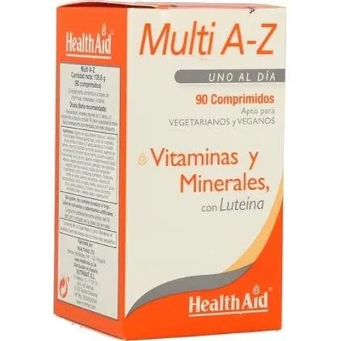 HealthAid Multivit A-Z 90comp – imagen 5