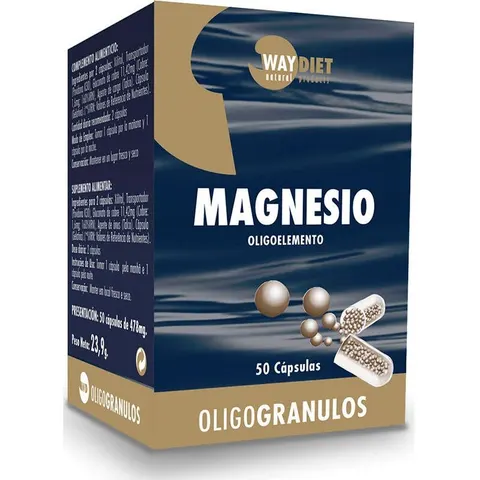 Waydiet Natural Magnesio 50 caps – imagen 4
