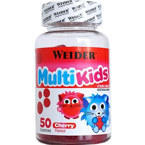 Weider gummy multikids cherry 50gummies – imagen 4