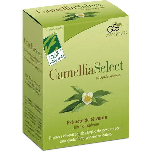 100% Natural CamelliaSelect 60 Cápsulas – imagen 3