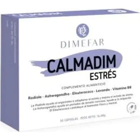 Dimefar Calmadin Estrés 30caps – imagen 2