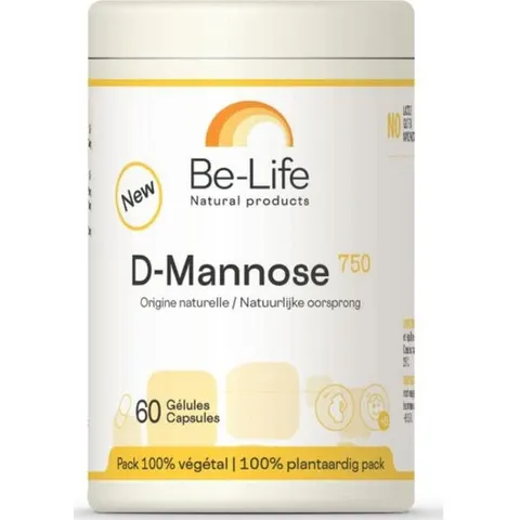 BE-LIFE D-Mannose 750 60 caps – imagen 3