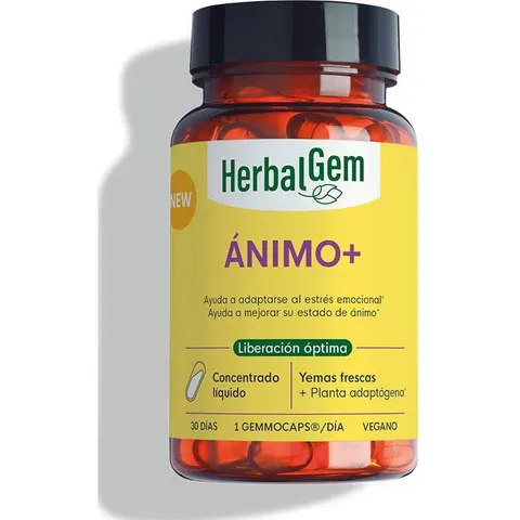 HerbalGem Ánimo+30 Cápsulas Veganas – imagen 2