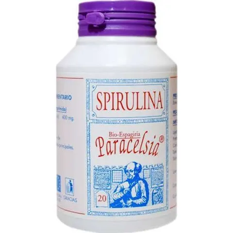 PARACELSIA P-20 Spirulina 220 comp – imagen 4