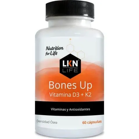 Lkn bones up vitamina d3+k2 60cap. – imagen 4