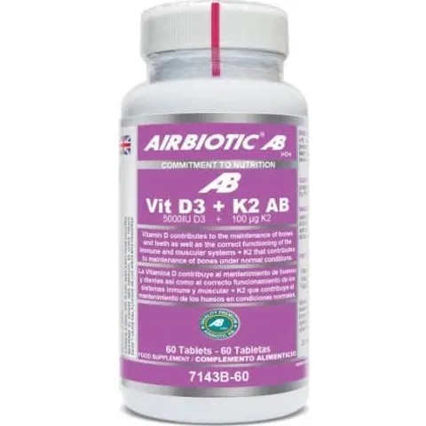 Airbiotic vit d3 + k2 60comp. – imagen 4