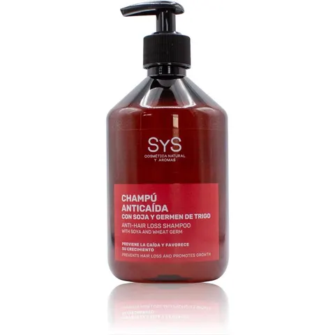 SYS Champú Anticaída Soja Germen Trigo 500 ml – imagen 2