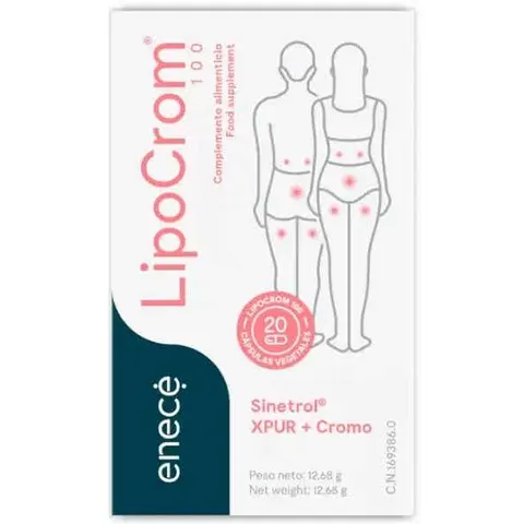 Enecé Lipocrom 100 20 Cápsulas – imagen 2