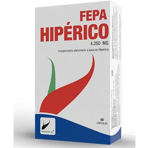 Fepadiet Hipérico 60 Cápsulas – imagen 2