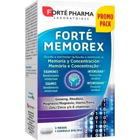 Forté Pharma Energy Memorex 60 comprimidos – imagen 2