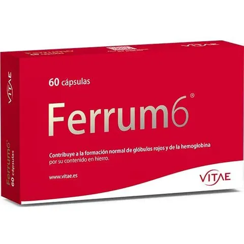 Vitae Ferrum6 60 caps – imagen 3