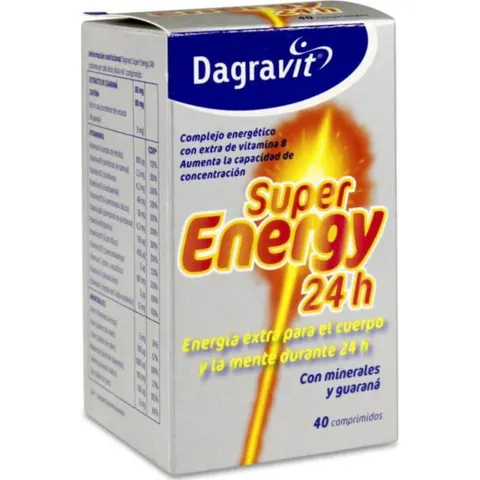 DAGRAVIT Super Energy 24h 40comp – imagen 2