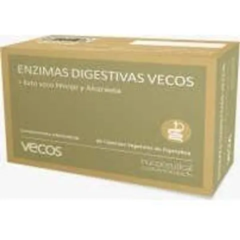 Vecos Nucoceutical Enzimas Digestivas 60caps – imagen 2