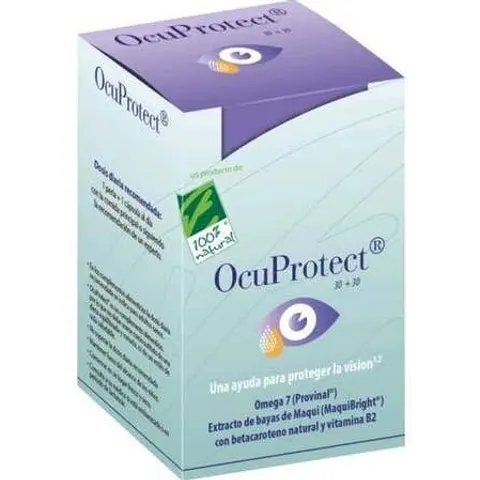 100% Natural OcuProtect 30 Cápsulas – imagen 4