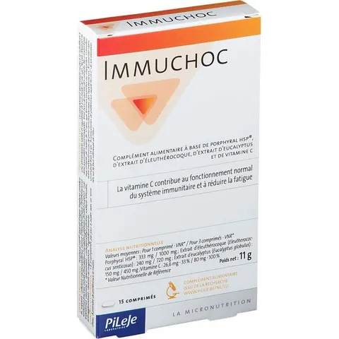 Pileje Immuchoc 15 Comprimidos – imagen 2