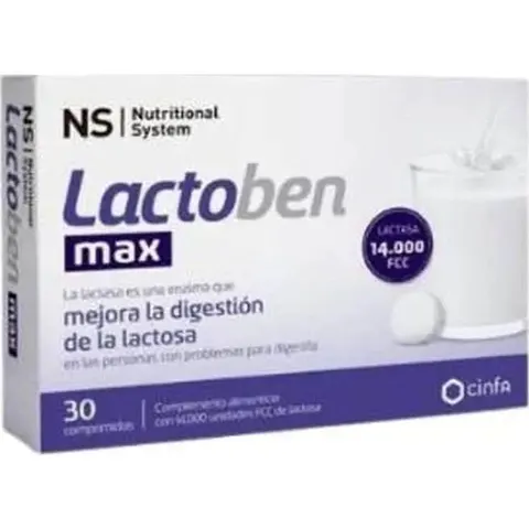 NS Nutritional System NS Lactoben Max 30comp – imagen 2